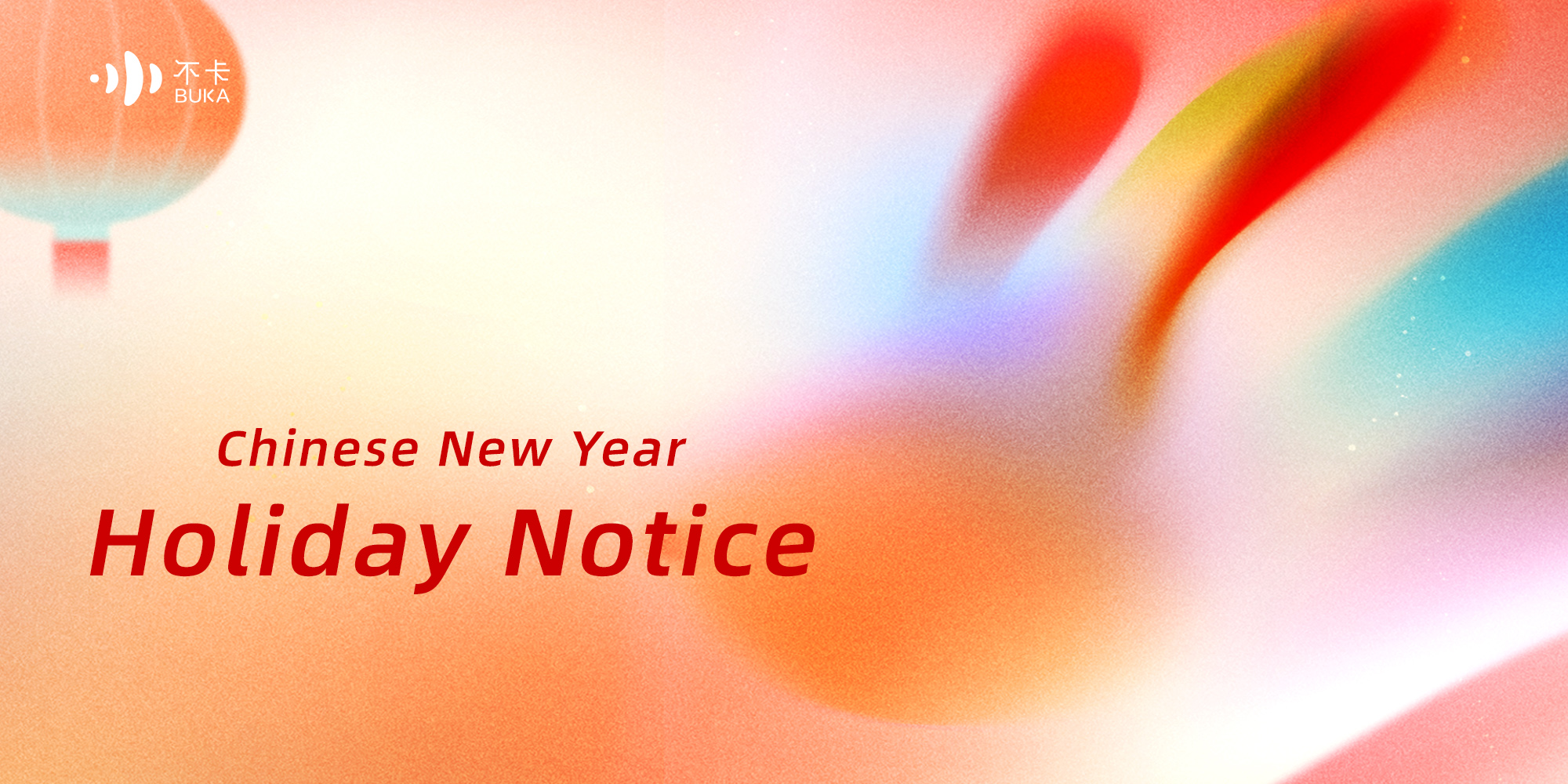 Chinese New Year Holiday Notice